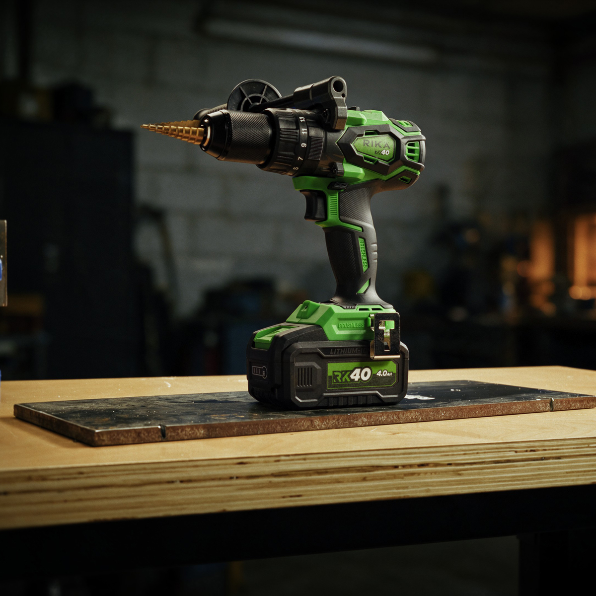 Rikä RK40 40V Cordless Combi Drill | 150Nm | Brushless Motor | Body Only